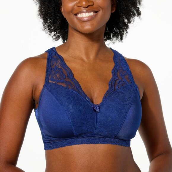Rhonda Shear 3Pack Classic Pin Up Bra Size Medium Midnight Champagne Gray 648.13 - Picture 9 of 9